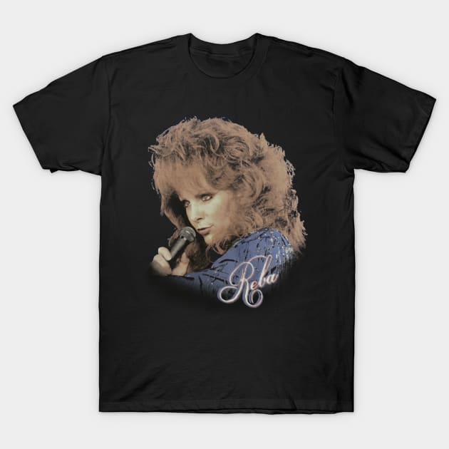 Reba McEntire // Vintage Faded 80s T-Shirt by RboRB